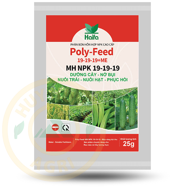 Poly-feed (19-19-19+ME) - 25g (500 gói/thùng)